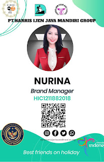Branch manager PT Harris Ijen Jaya Mandiri Group, NURINA YULIANA SH