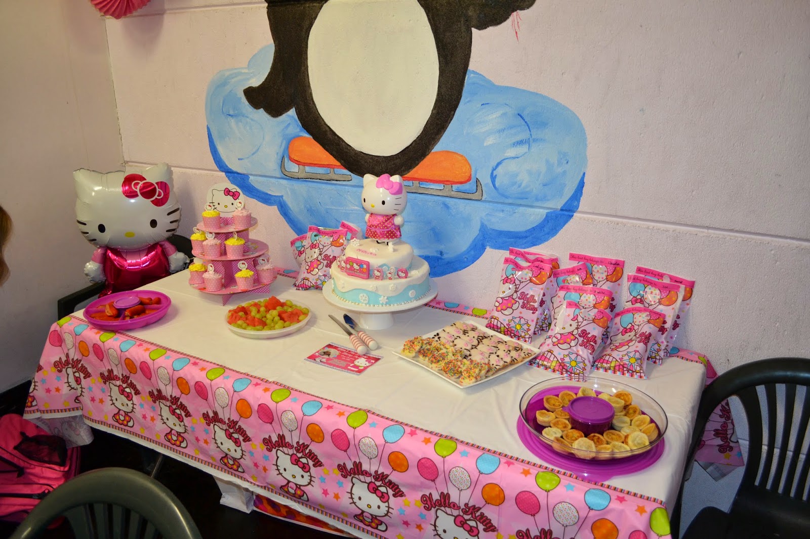 Hello Kitty Party Food Table