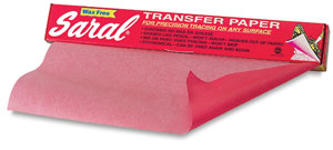 Saral wax free transfer paper