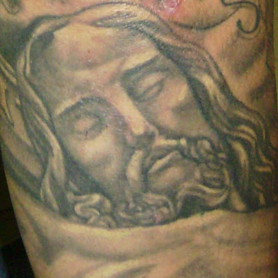 Most of the christian folks get cross tattooed to show how much respect they
