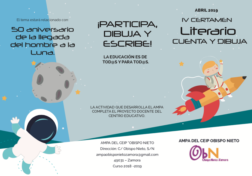 IV Certamen literario. Cuenta y dibuja.