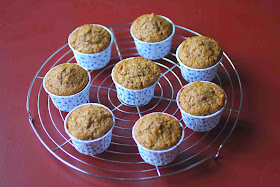 Muffins moelleux à la pomme