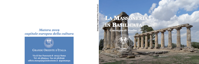 Massoneria in Basilicata: convegno di studi a Matera l’11 settembre con il Gran Maestro Stefano Bisi