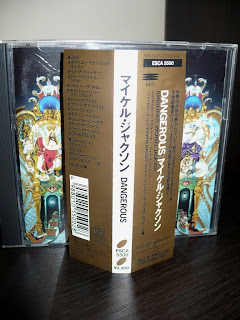 Michael Jackson - Dangerous ESCA 5500 1st Japan Press obi