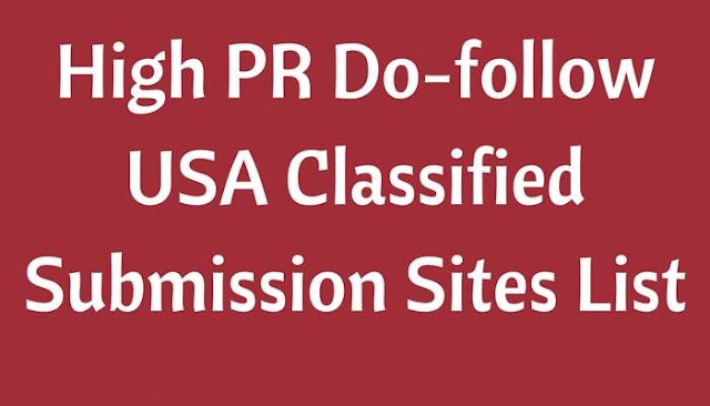 USA Classified Sites List 2018 for Classified Posting