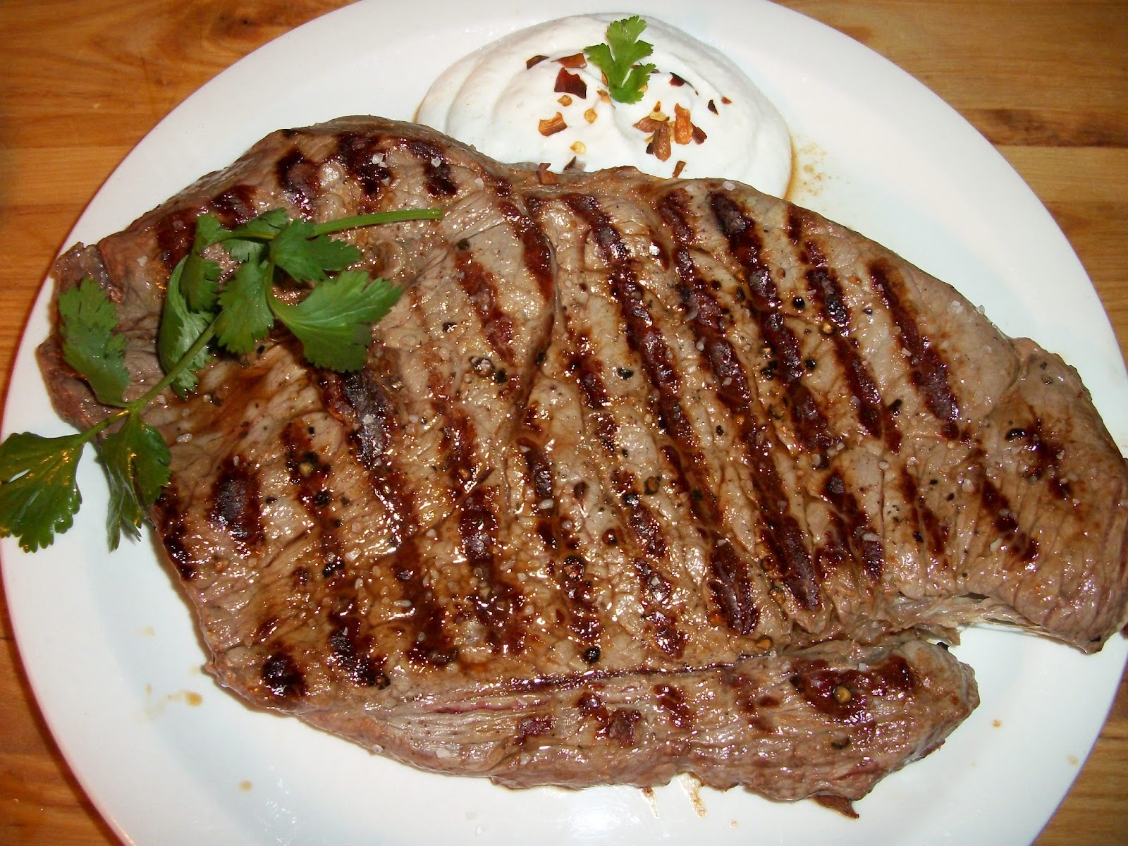 Cooking With Love Friptura De Vita La Gratar Cu Sos De Hrean Beef Stake With Horseradish Sauce