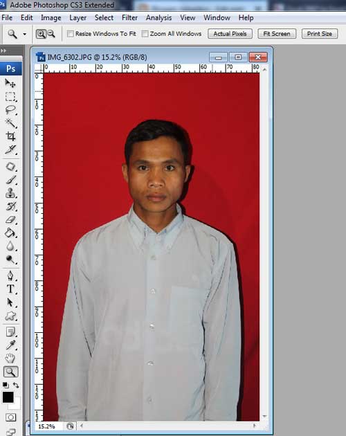 Panduan membuat Pas Foto ukuran 2x3, 3x4 dan 4x6 menggunakan Photoshop bagi pemula