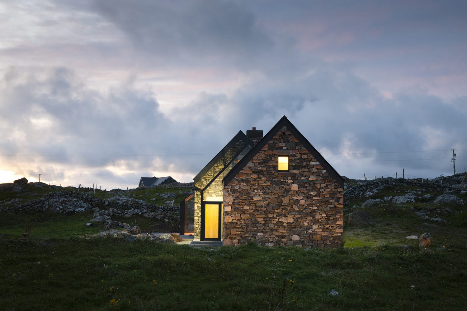 Casa de campo en la costa irlandesa en Connemara - Peter Legge Associates