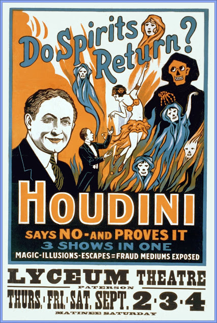 Houdini Says No To Spirits