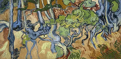 Tree Roots, July 1890, Van Gogh Museum, Amsterdam painting Vincent van Gogh