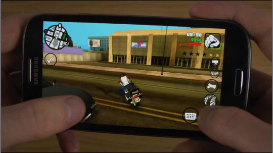 ScreenShot On "GTA San Andreas APK With DATA Download"