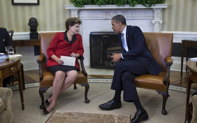 Obama recebe Dilma Rousseff para reunião na Casa Branca