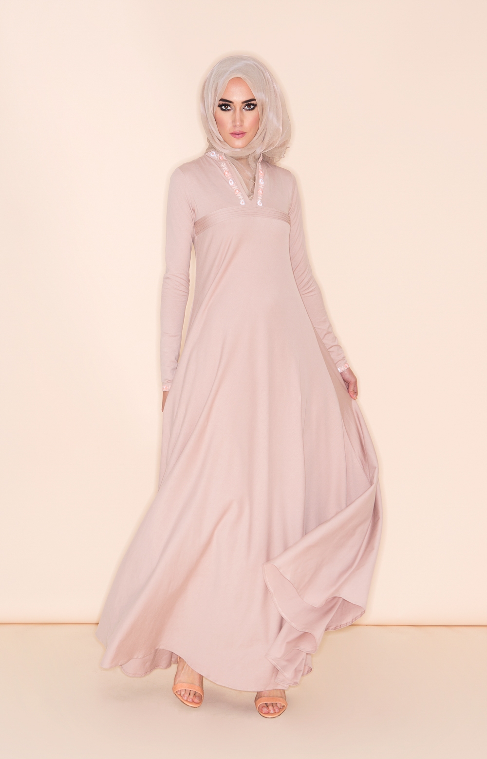10 Contoh Model Baju  Muslim  Terbaru  2019 Model HIjab