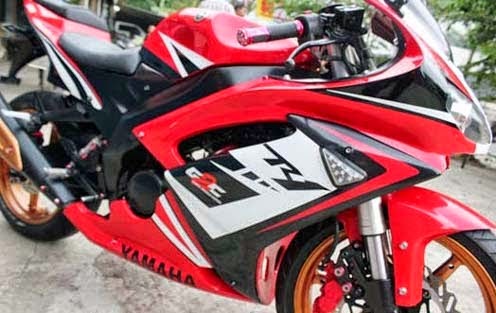 Modifikasi Motor Yamaha Vixion Bergaya R6 - Modifikasi Motor