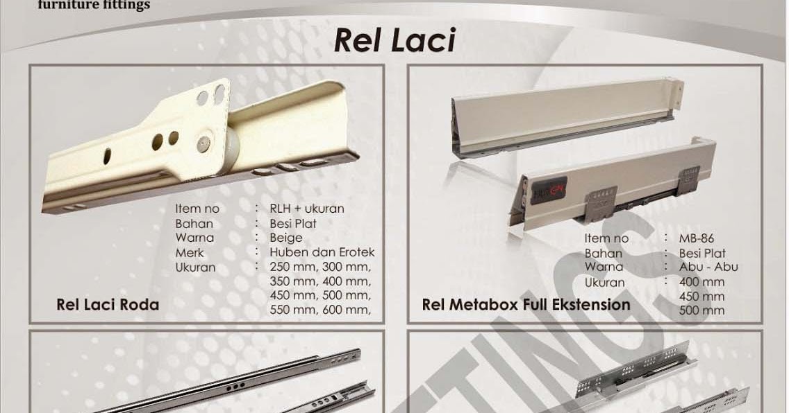  Rel  Laci  Huben Berbagai Model dan Ukuran Lintang Fittings