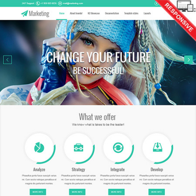 Template Joomla VT kusus Marketing Web Versi 2.5 & 3.2