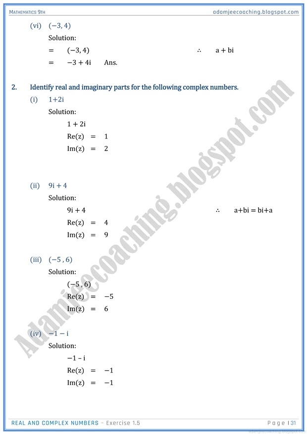 real-and-complex-numbers-exercise-1-5-mathematics-9th