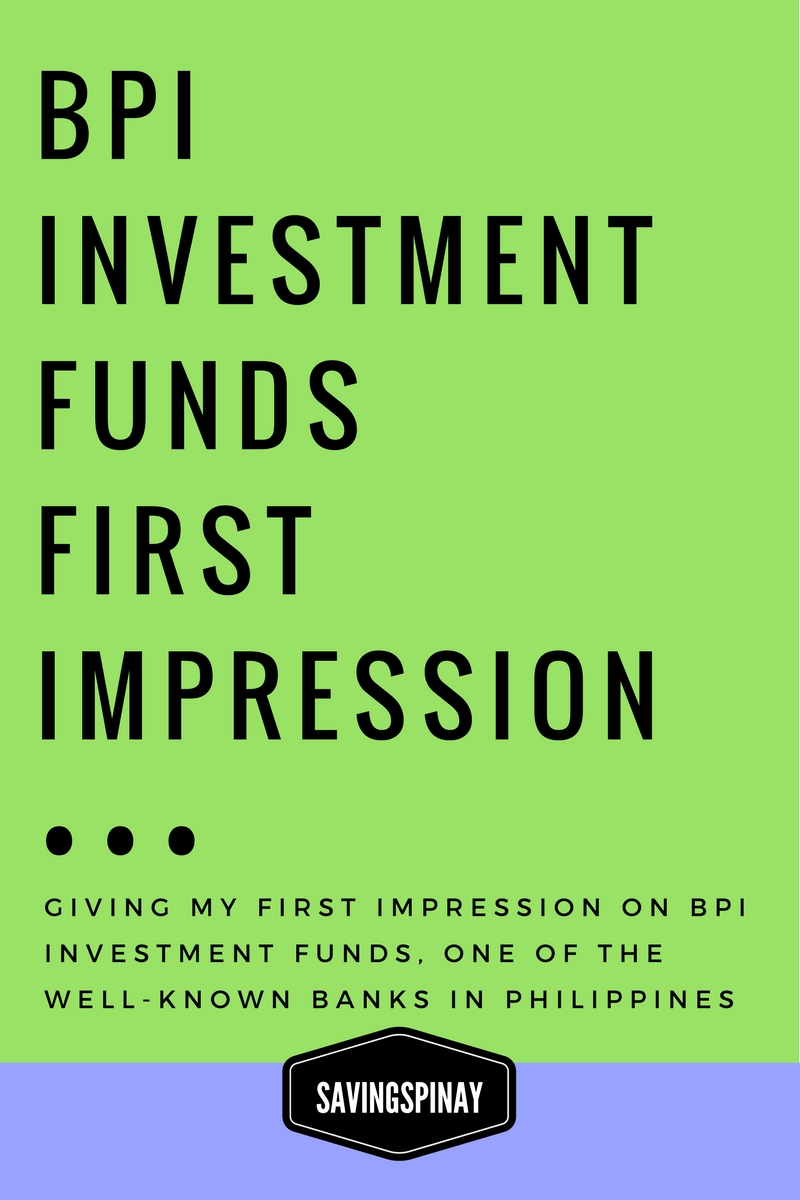 Bpi Investment Funds First Impression Softdews