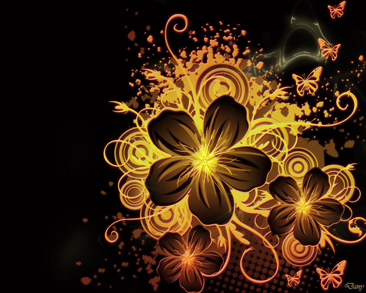 3D Flower Wallpapers for Desktop - WallpaperSafari