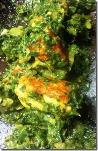 palak paneer