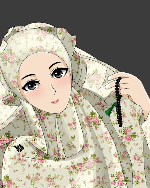  Wallpaper  Kartun Lucu  Hijab Muslimah  Kartun Hijabi