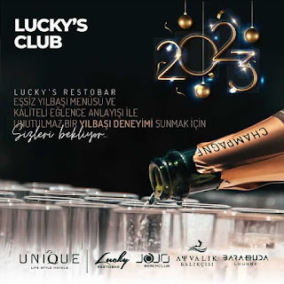 lucky's club kuşadası yılbaşı programı 2023