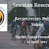 Jawatan Kosong Kementerian Belia dan Sukan 21 April 2017