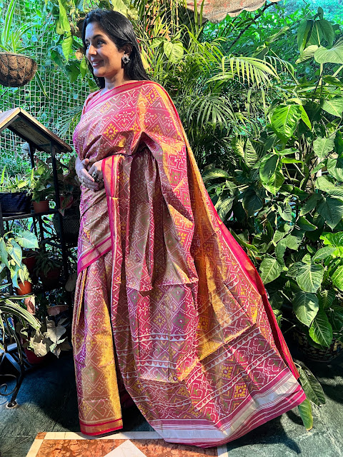 Tissue patola saree