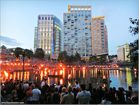 WaterFire en Providence, Rhode Island