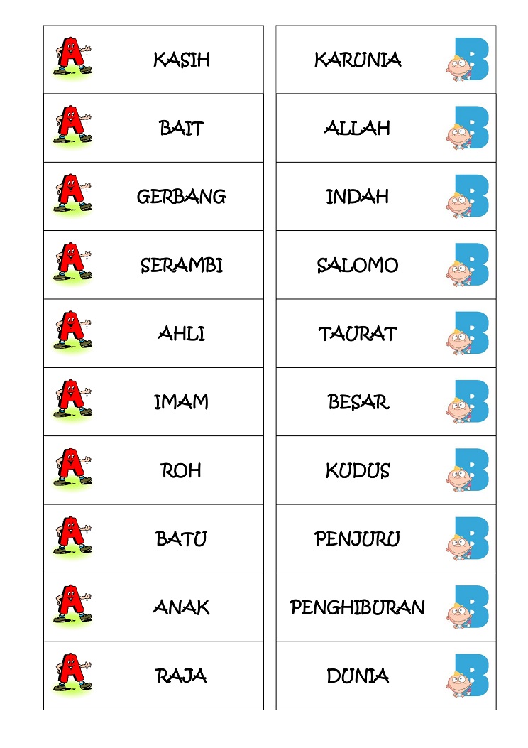 Sekolah Minggu Kreatif: Berbagi dan Saling Menolong (Kisah 