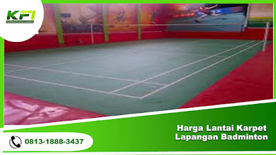 Harga Lantai Lapangan Badminton