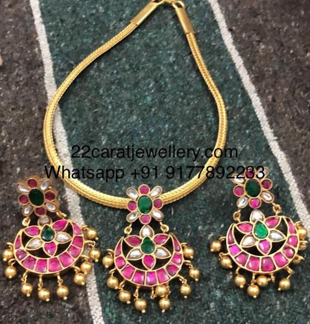 2 in 1 Kundan Choker in 925 Silver