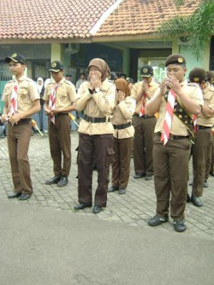 Demo - Pramuka MAN 6 Jakarta tahun 2010-2011