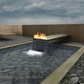 Meditation Space - Fire Features Design