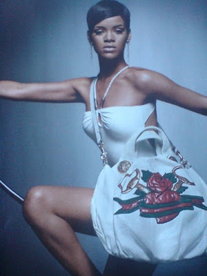 Rihanna is the model for Gucci's new Tattoo Heart Collection Campaign