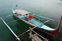 boat to Taal Volcano