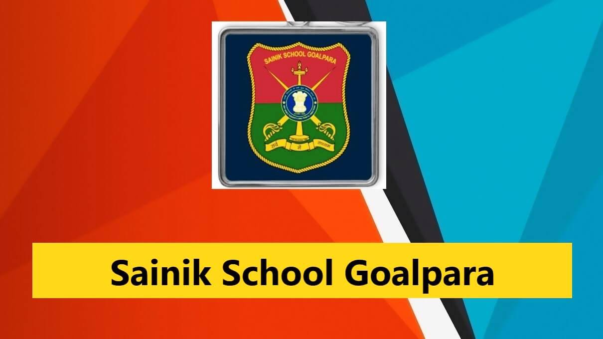 sainik-school-goalpara-recruitment