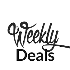 Here is a WEEKLY DEALS list for you!