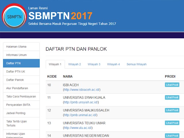 Mekanisme Pendaftaran dan Jadwal Penting SBMPTN 2017