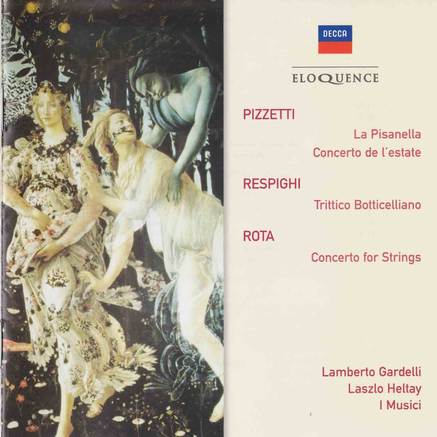 Diabolus In Musica: Gardelli & Heltay conducts Pizetti & Respighi