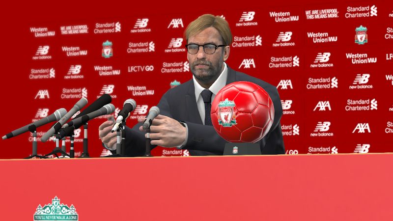 Liverpool FC Press Conference Room for PES 2017