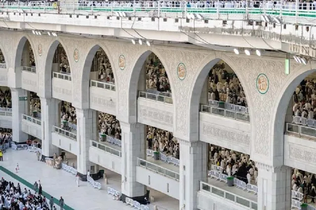 Mataf expansion named as Saudi Riwaq at the Makkah Grand Mosque - Saudi-Expatriates.com-