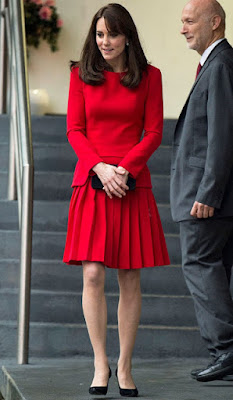 Catherine, Duchess Of Cambridge Attended The Anna Freud Centre Family School Christmas Party