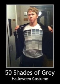 50 shades of grey halloween costume