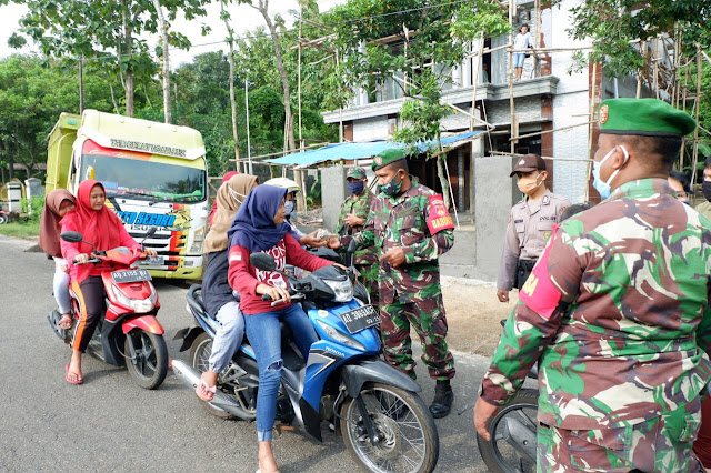 KodimKaranganyar - Sinergitas TNI Dan Polri Dalam Percepatan Penanganan Covid 19