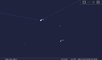 Mizar and Alcor at 12 arc-minutes separation