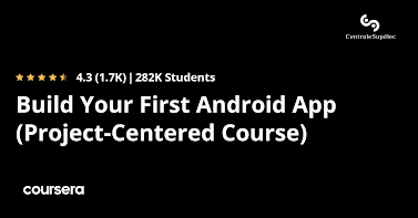 free Coursera course to learn Android Development