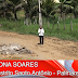 DISTRITO DE PALMARES/PE, MORADORES DE SANTO ANTÔNIO REIVINDICAM ASFALTAMENTO DA ESTRADA QUE DÁ ACESSO À COMUNIDADE.  Populares criaram o movimento “Sem estrada, sem voto”, para cobrar dos governantes uma solução para o problema.