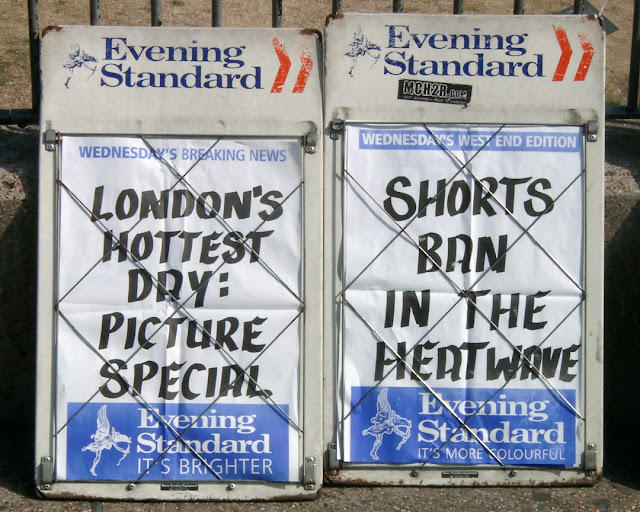 London's Hottest Day, Trinity Square, Tower Hill, London