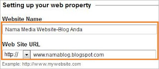 Setting Google Analytics
